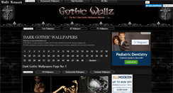 Desktop Screenshot of gothicwallz.net